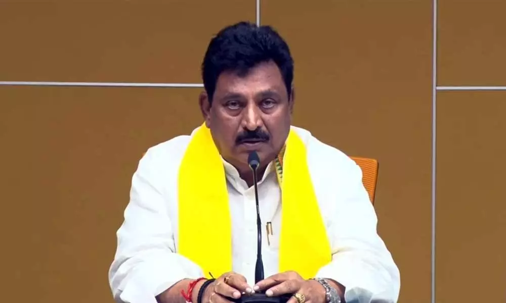 TDP senior leader Nimmakayala Chinarajappa