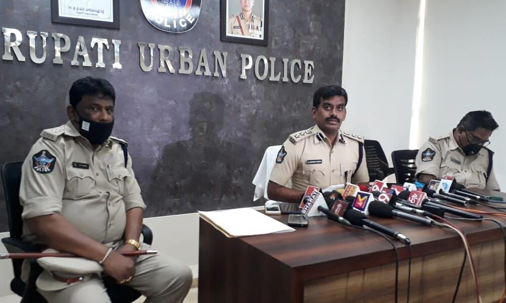 Tirupati Notorious Criminal Held Property Recovered