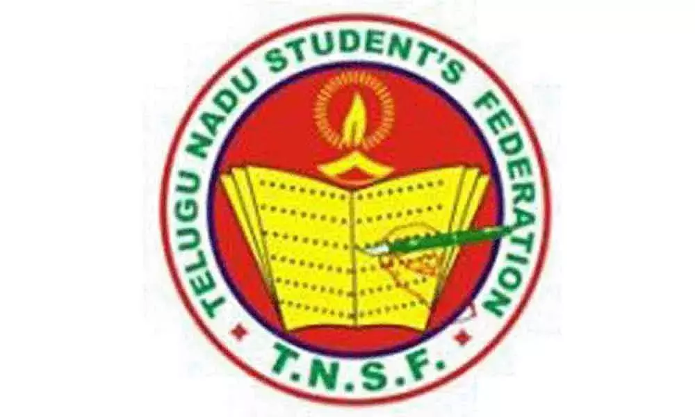 Nellore: TNSF lodges complaint against social  media activists of YSRC