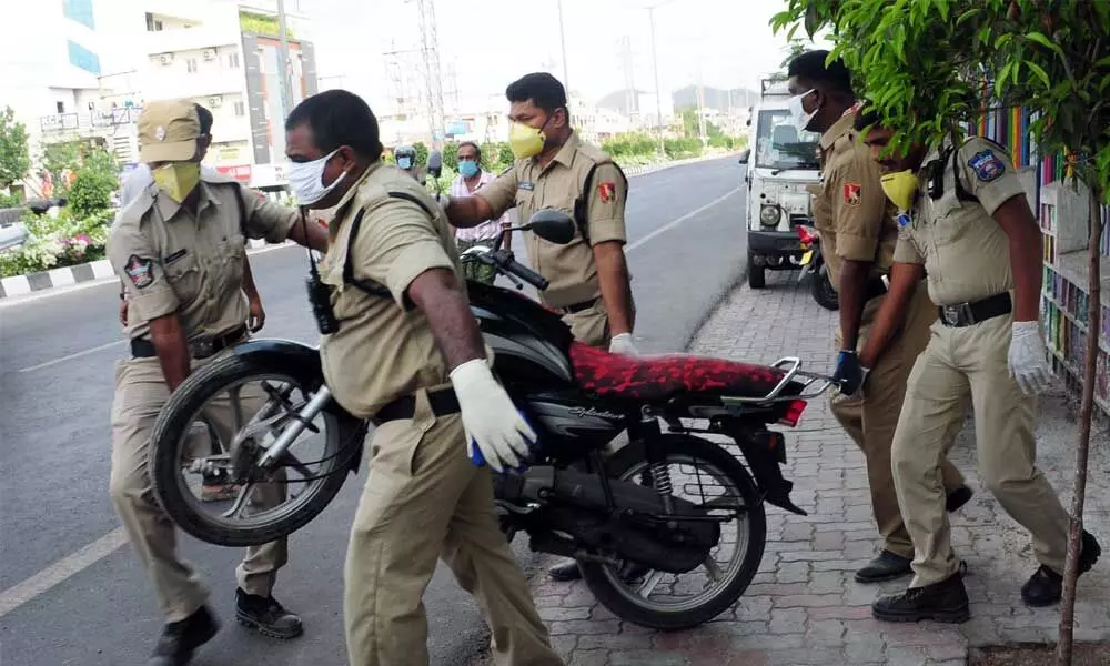 Andhra Pradesh Police hand over seized vehicles to owners