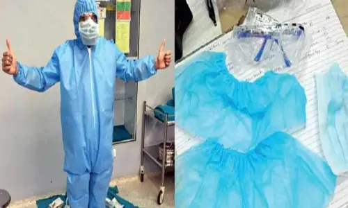 Hyderabad: Doctors advised to reuse goggles after discarding PPE kits