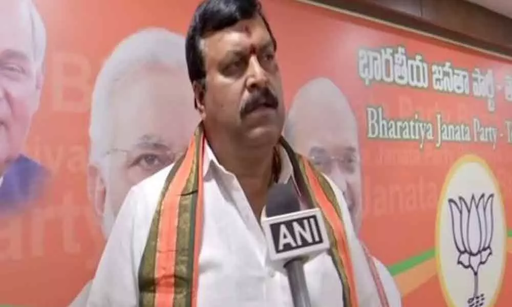 Khammam: BJP leader Ponguleti Sudhakar Reddy demands all-party meet on Pottireddypadu issue