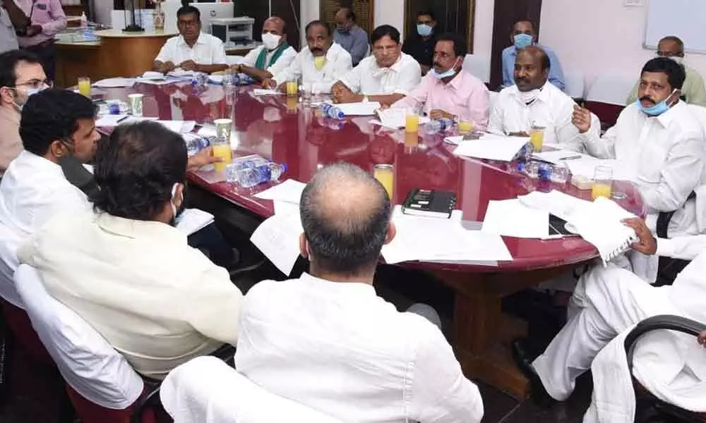 Nalgonda: New crop regulatory policy aims at making farming profitable said Jagadish Reddy