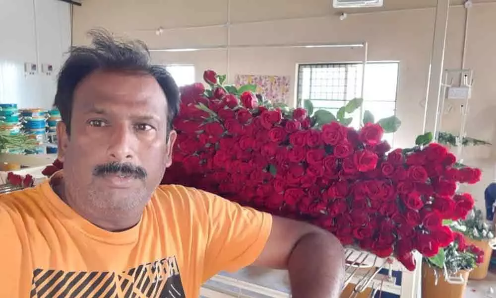 Huge demand for Anantapur roses in Europe, Middle East