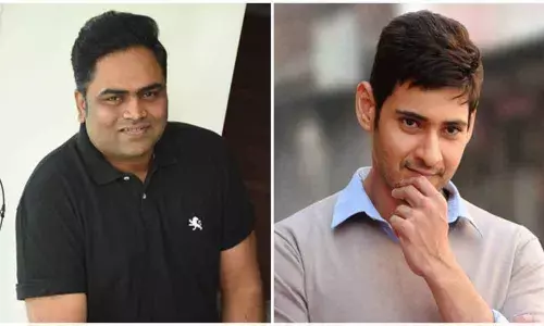 Vamshi Paidipally and Mahesh Babu