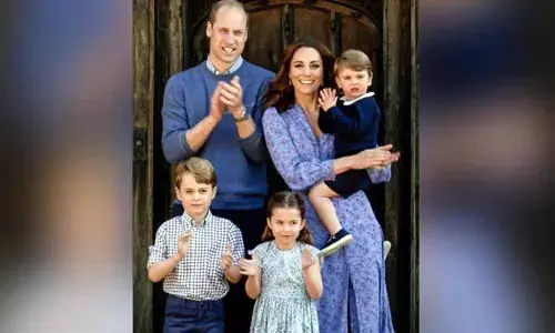Kate Middleton gives her children haircuts at home in quarantine