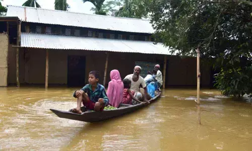 Pre-monsoon floods hit three lakh people in 11 Assam districts