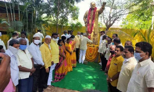 Chittoor district TDP chief P Nani demands Bharath Ratna to NTR