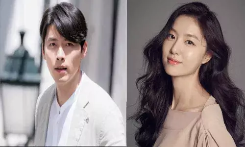 Korean Actors Hyun-bin, Seo ji Hye