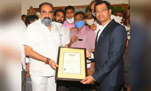 Ongole gastro surgeon Dr Karthik Babu Perumalla enters Limca Book of Records