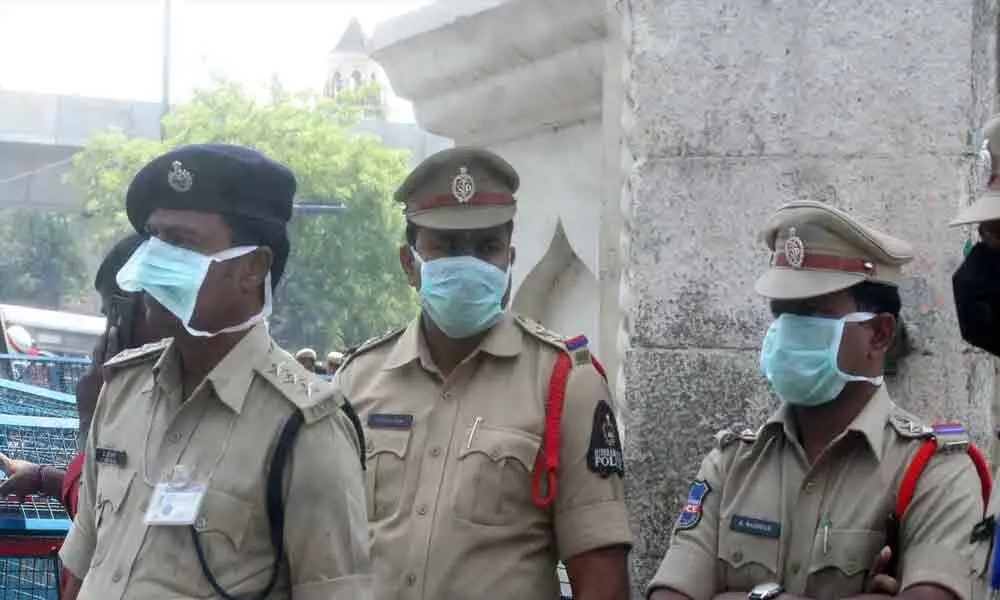 Police face coronavirus scare in Hyderabad