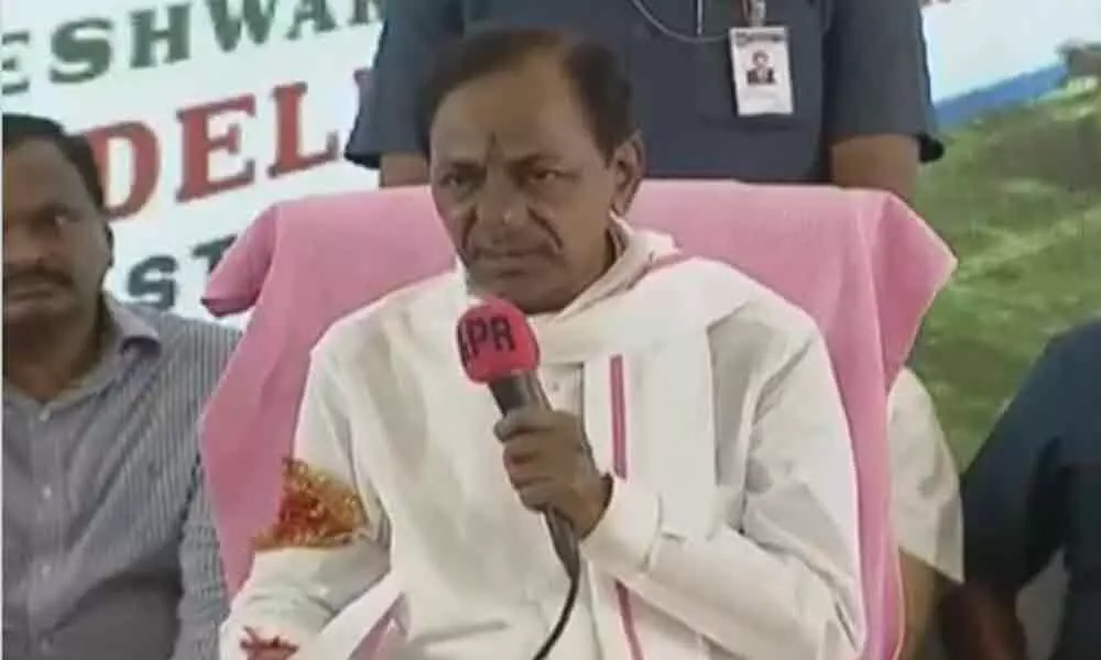 KCR pitches for new scheme for farmers in Telangana