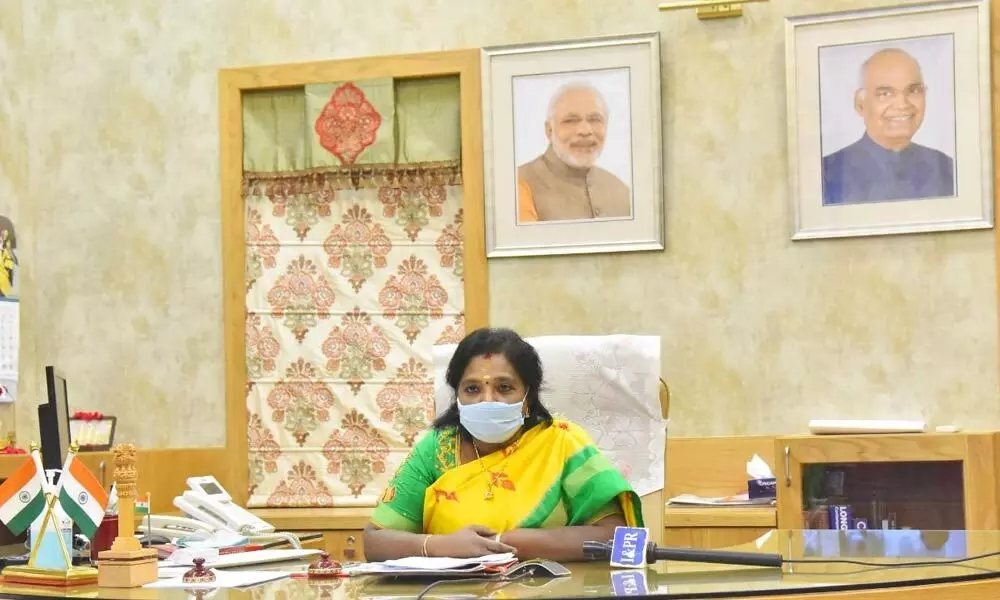 Governor Dr Tamilisai Soundararajan