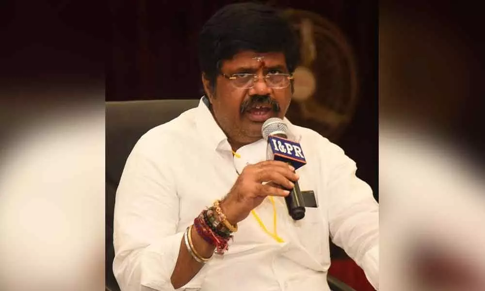 Minister Muttamsetti Srinivasa Rao says Medical colleges to be set up in Paderu, Anakapalle