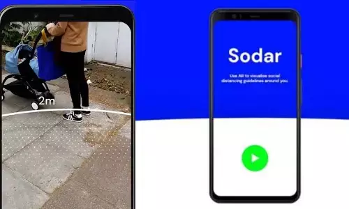 Googles AR Tool  Sodar Helps in Social Distancing
