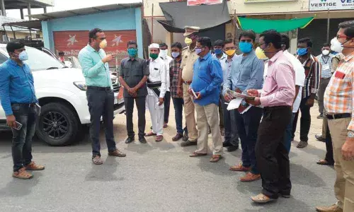 Panic grips Khammam district after two Covid positive cases