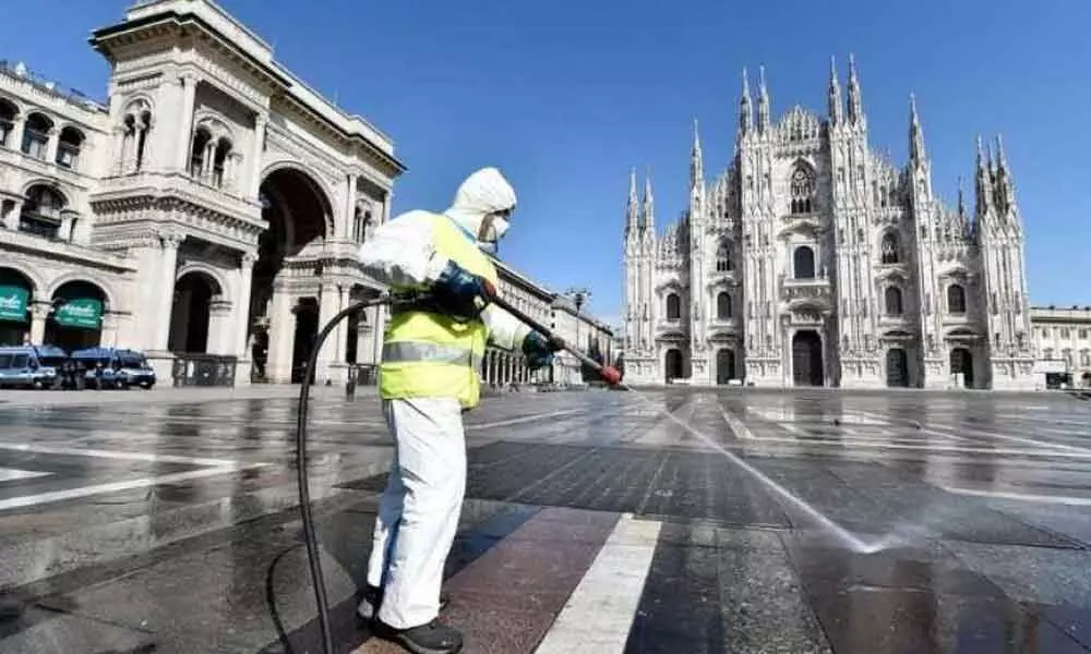 Virus-battered Italy faces worst recession since World War II