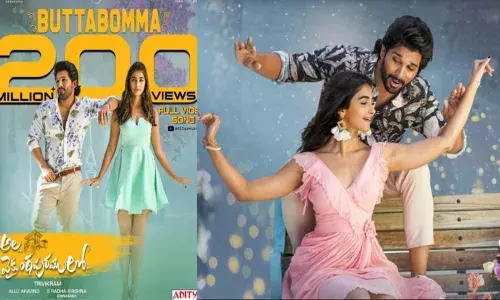 Allu Arjuns Butta Bomma Song From AVPL Sensational Record