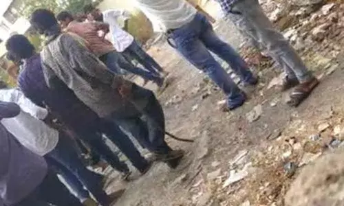 Violent clashes between two student groups leave several injured in Vijayawada