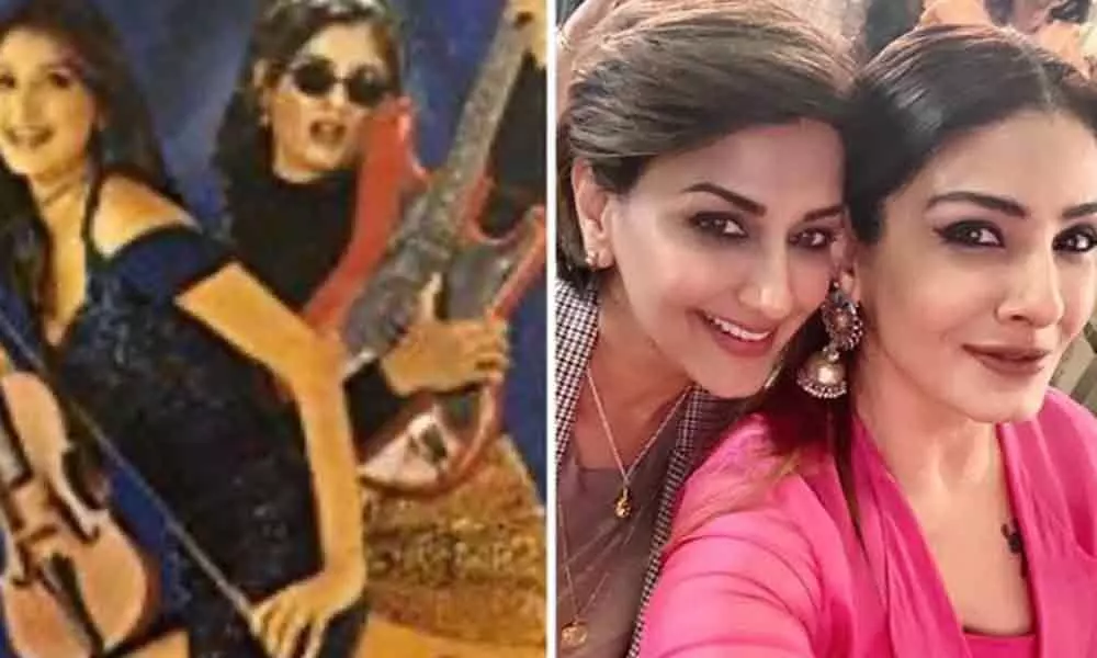 Then And Now: Raveena Tandon Shares A Throwback Pic Of Sonali Bendre