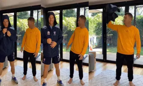 David Warners Latest TikTok Video Features Dhanushs Why This Kolavaridi Song