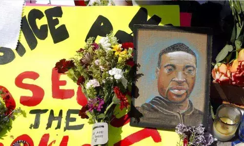 Thousands set to attend march in George Floyds final resting place Houston