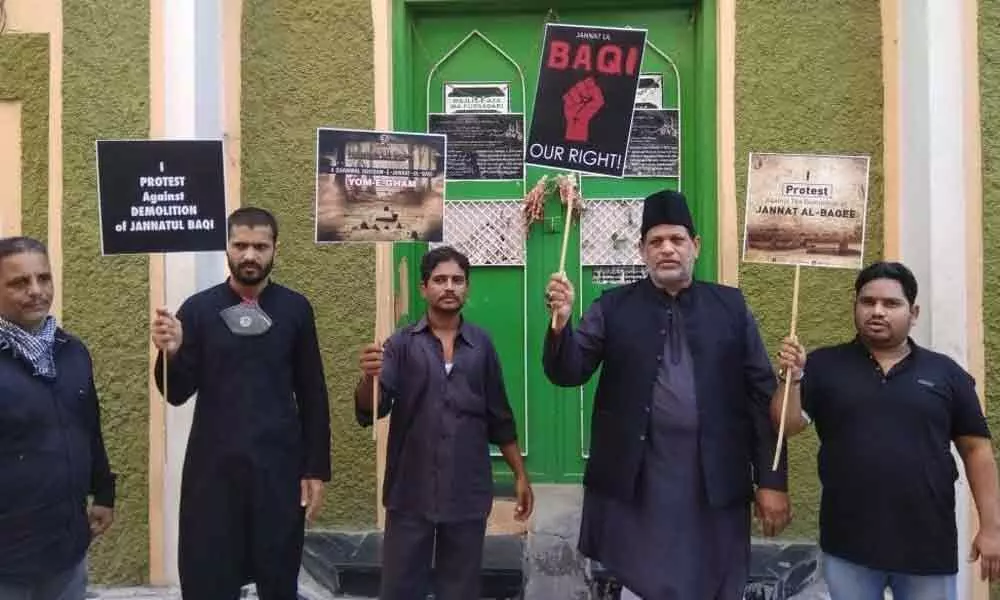 Hyderabad: Rebuild graveyard in Medina, demand Shias
