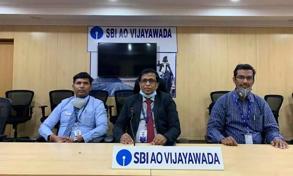 Vijayawada: SBI launches Financial Inclusion and Micro Market
