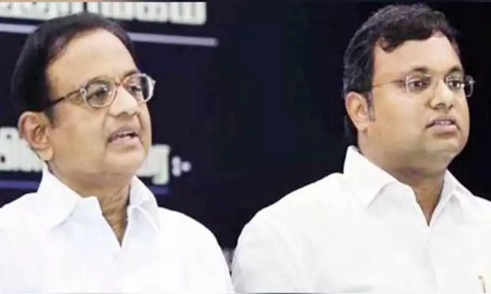 Chargesheet filed against P Chidambaram, son Karti in INX Media money-laundering case by ED