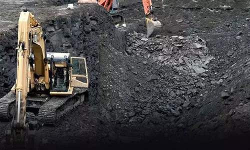 Coal workers boycott Mining in Singareni Colleries in Peddapalli district