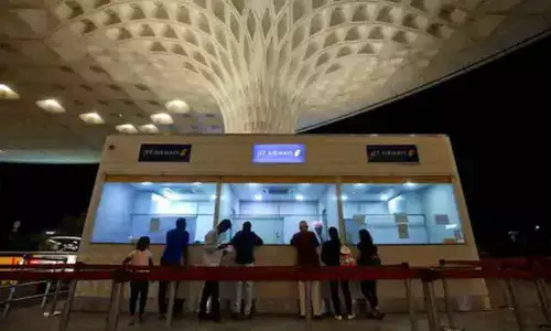 Plane overshoots runway due to heavy rains