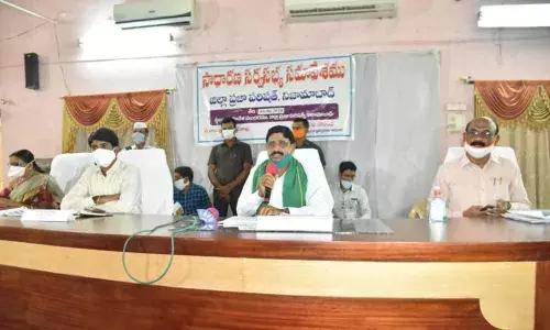 Be cautious till vaccine arrives says Nizamabad ZP Chairman Dadannagari Vittal Rao