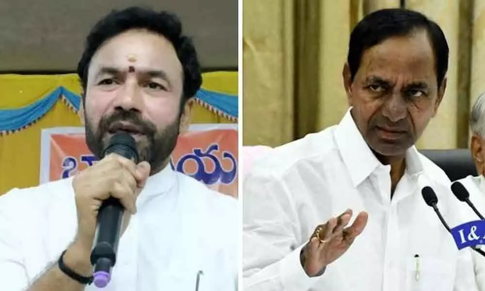 Union Minister Kishan Reddy writes to KCR over the construction of Amberpet flyover