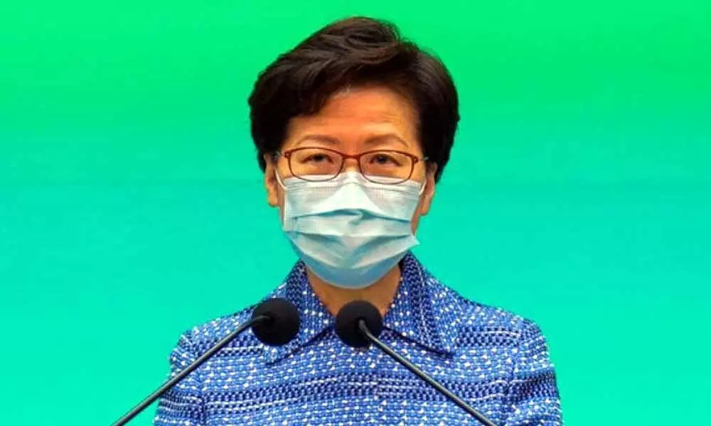 Hong Kong leader Carrie Lam accuses foreign critics of double standards