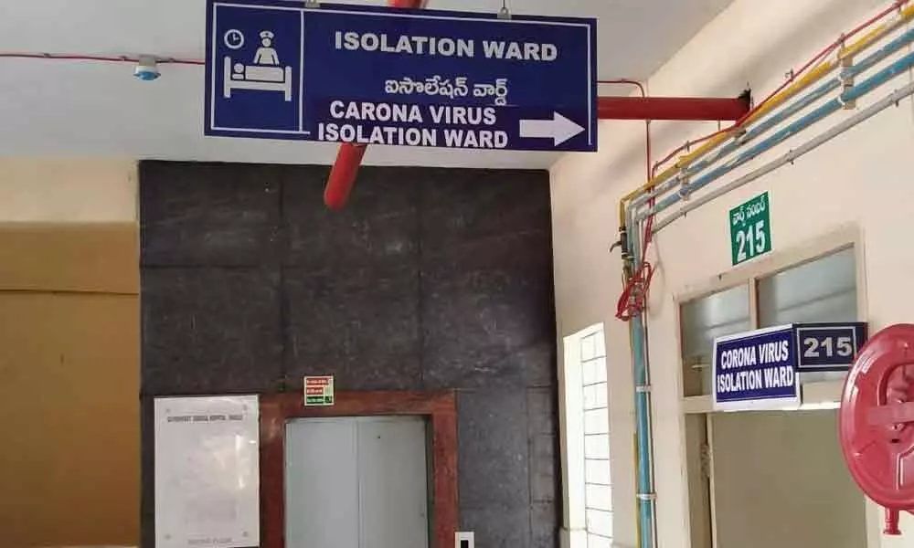 Coronavirus isolation ward