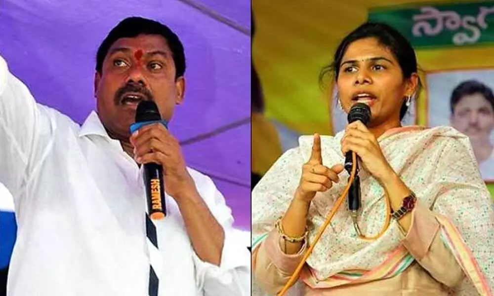 TDP leader AV Subba Reddy alleges Akhila Priya of conspiring to kill him