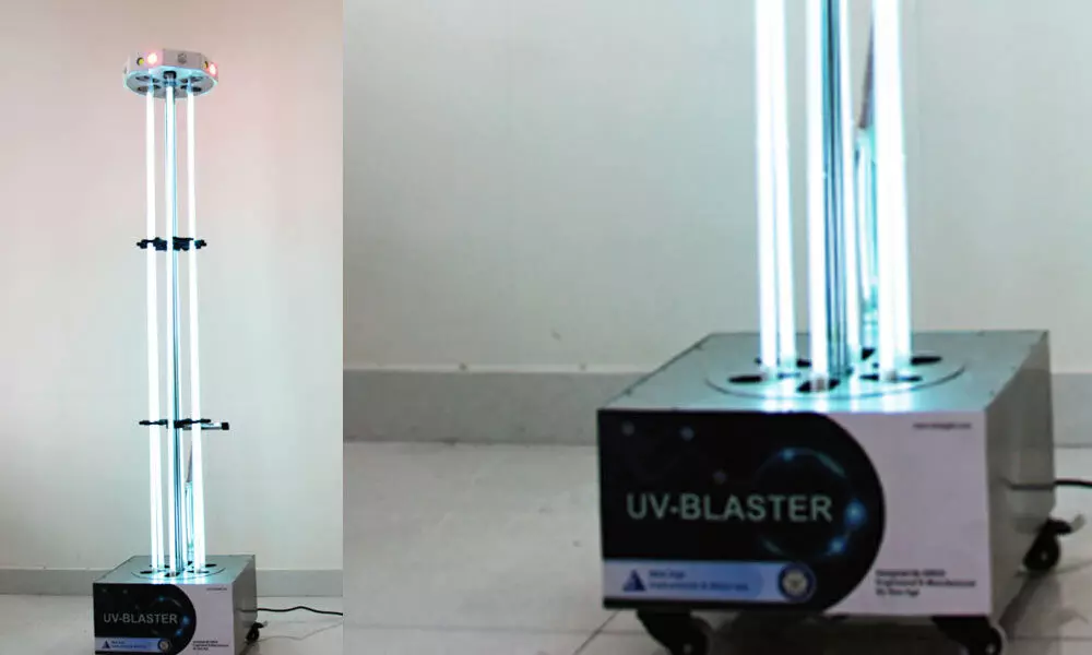 UV disinfection machines