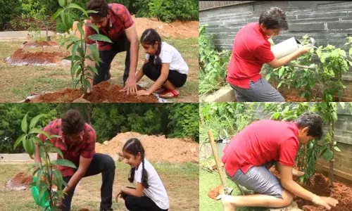 World Environment Day 2020: Brother-Sister Duo Sitara And Gautam Plant Saplings On This Environment Day