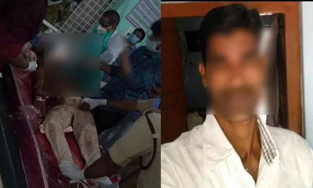 AR constable commits suicide in Kakinada, condition critical