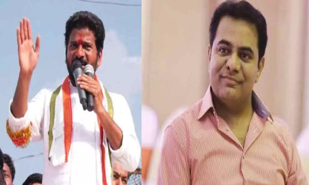 Revanth Reddy making false allegations on KTR only to get PCC post: TRS