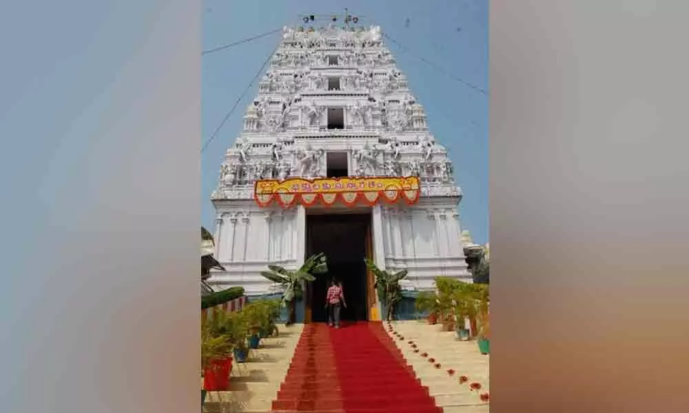 Sri Veera Venkata Satyanarayana Swamy temple at Annavaram in East Godavari district
