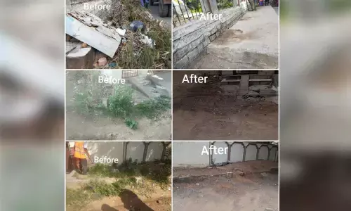 Special sanitation drive in Hyderabad