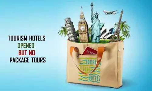 Tourism hotels opened, but no package tours