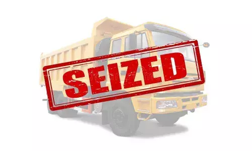 RTA officials seize 4 tipper vehicles of J C Brothers