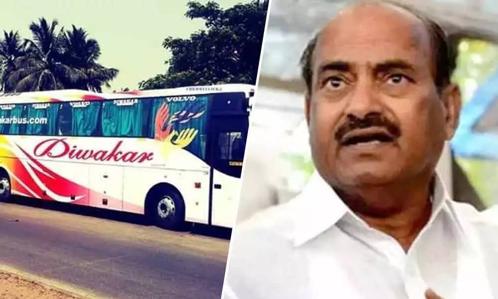 AP govt cancels registrations of 76 buses belonging to JC Diwakar Reddy