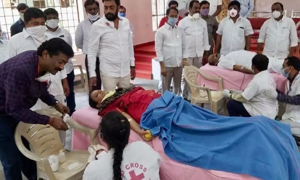 Telangana Red Cross renders great service to needy