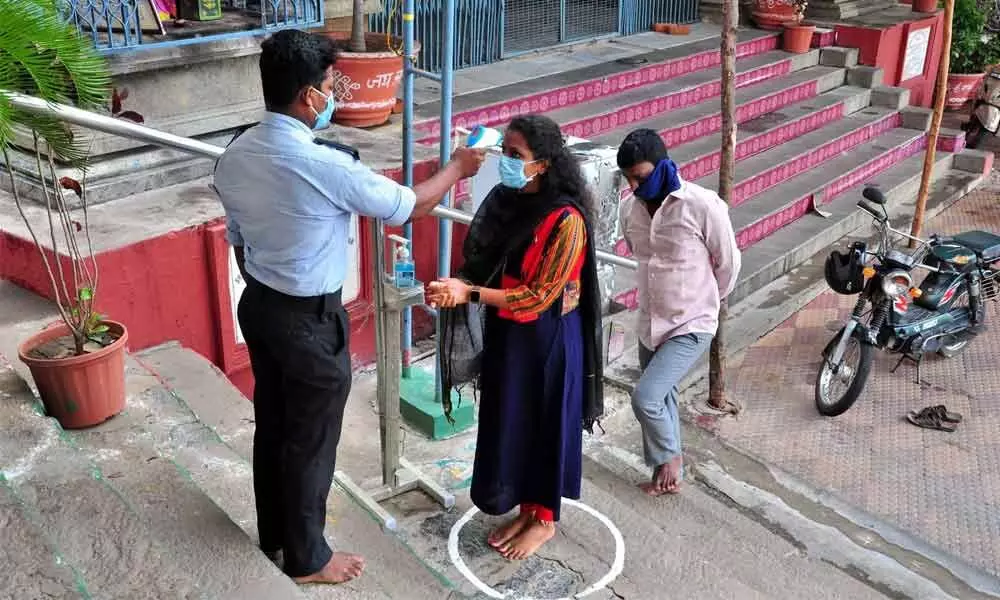 Bhadradri temple opens doors for devotees