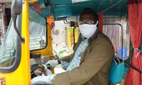 Guntur: Auto drivers concerned over decline in patronage