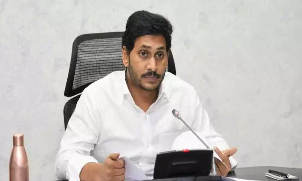CM YS Jagan reviews on Spandana program, directs officials to open sand reaches