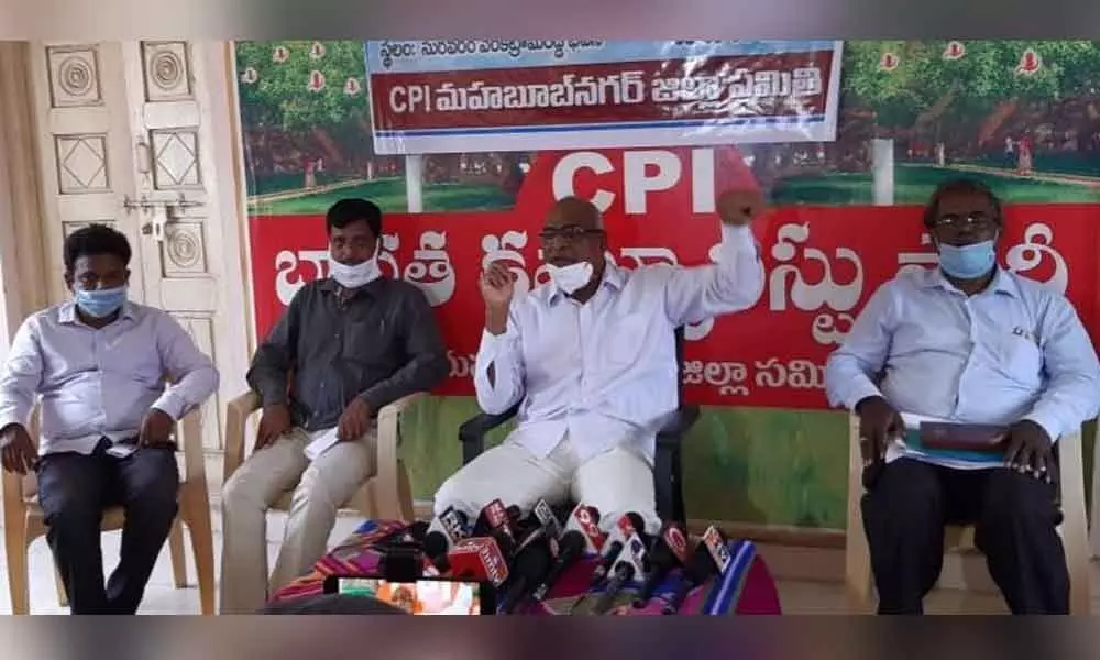 Mahbubnagar: CPI to protest against Andhra Pradesh government